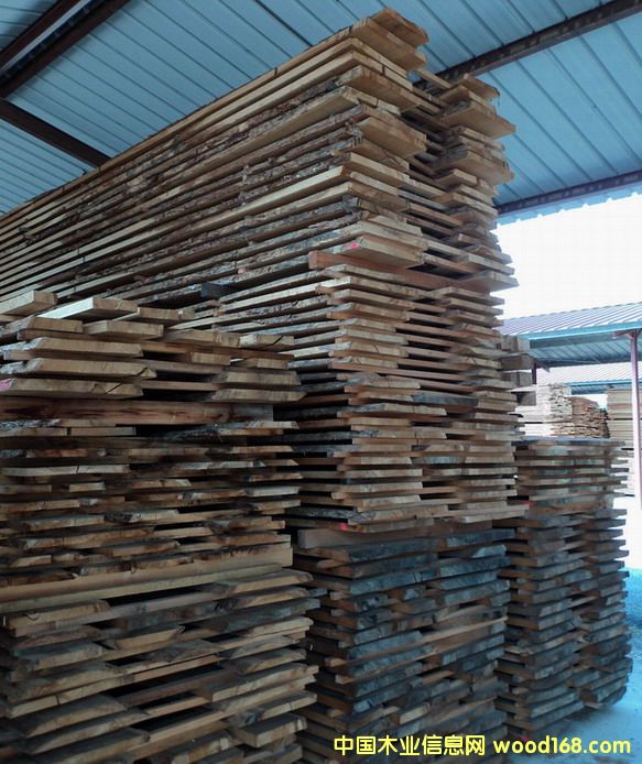 Oak unedged timber grade A, AB